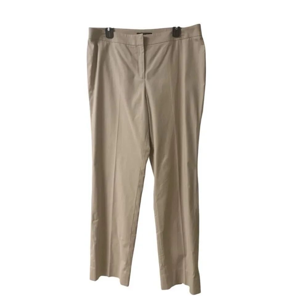 Lafayette 148 New York pants Barrow khaki sz 14